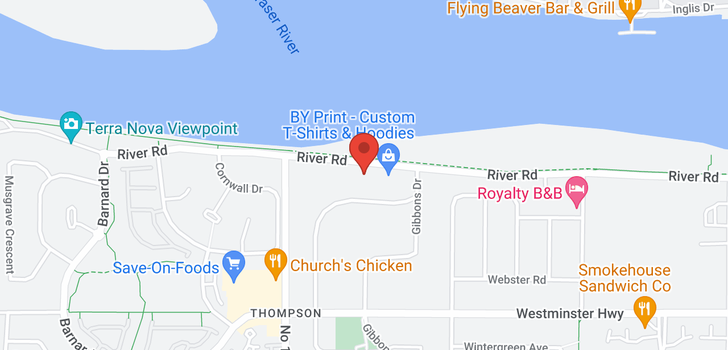map of 4246 RIVER ROAD